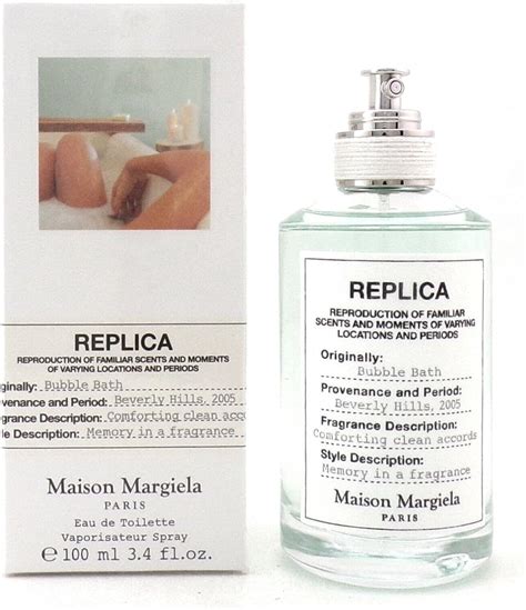 replica bubble bath perfume review|margiela bubble bath.